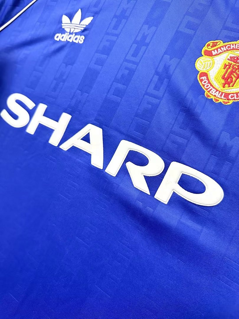 1988-90 Manchester United 2ª Equipación S-XXL Visitante - Imagen 4