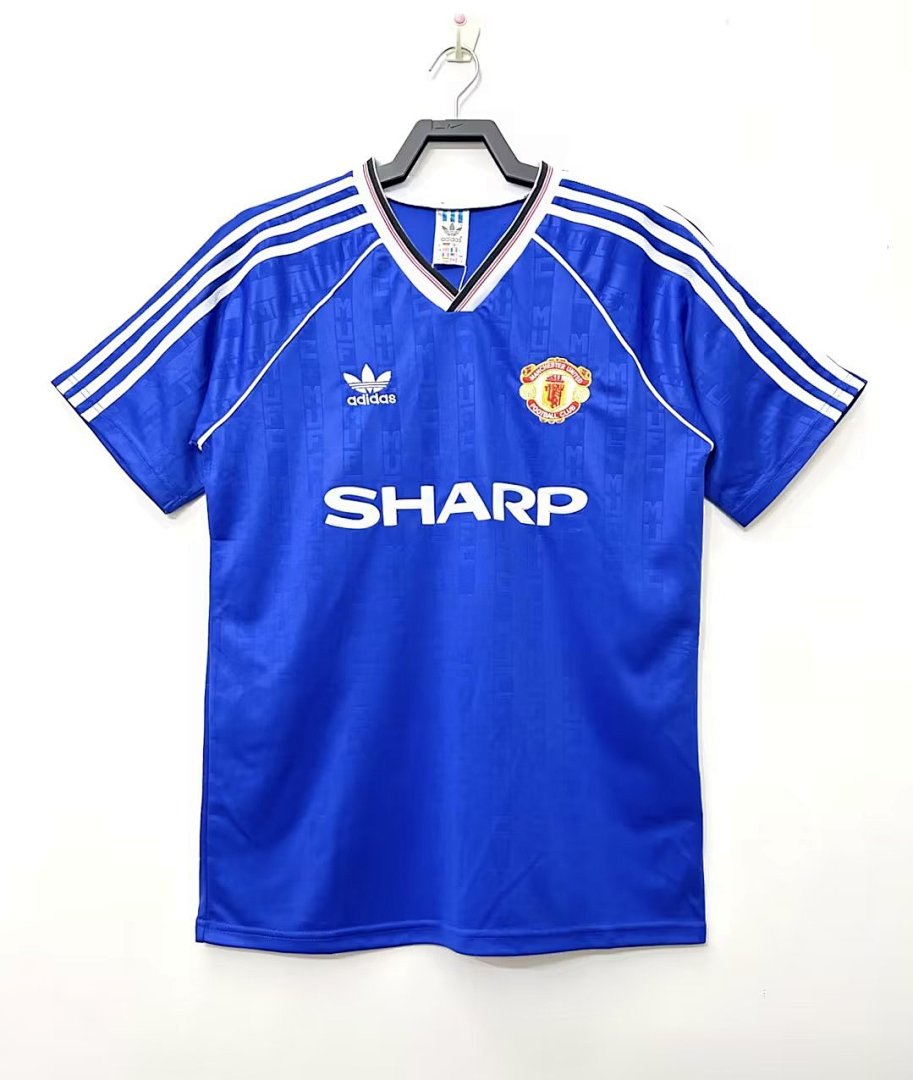 1988-90 Manchester United 2ª Equipación S-XXL Visitante - Imagen 6
