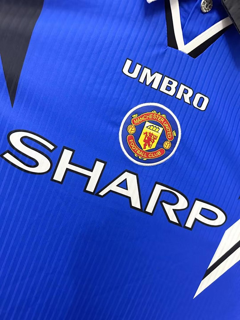 1996-98 Manchester United 2ª Equipación S-XXL Visitante - Imagen 2