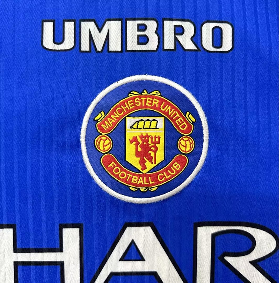 1996-98 Manchester United 2ª Equipación S-XXL Visitante - Imagen 3