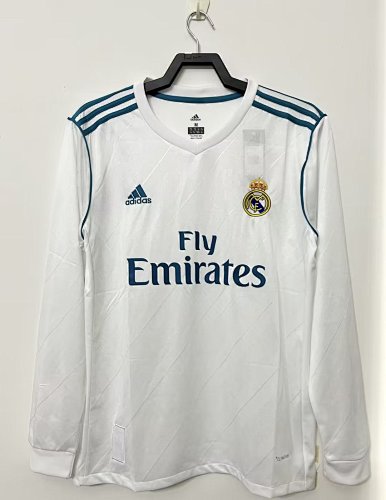 2017-18 Real Madrid Local Manga Larga