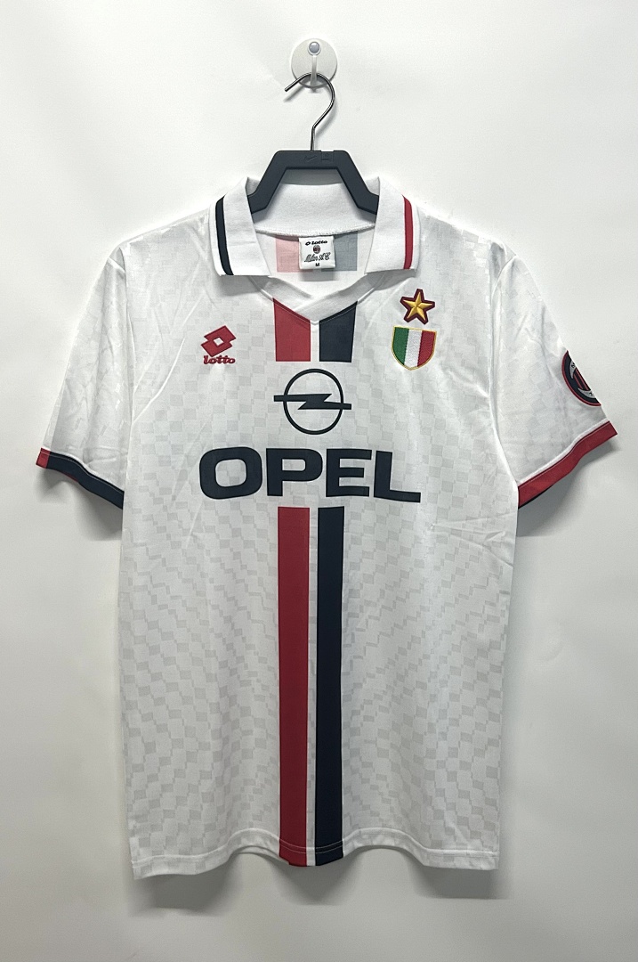 1996-97 AC Milan Jacquard Visitante - Imagen 3