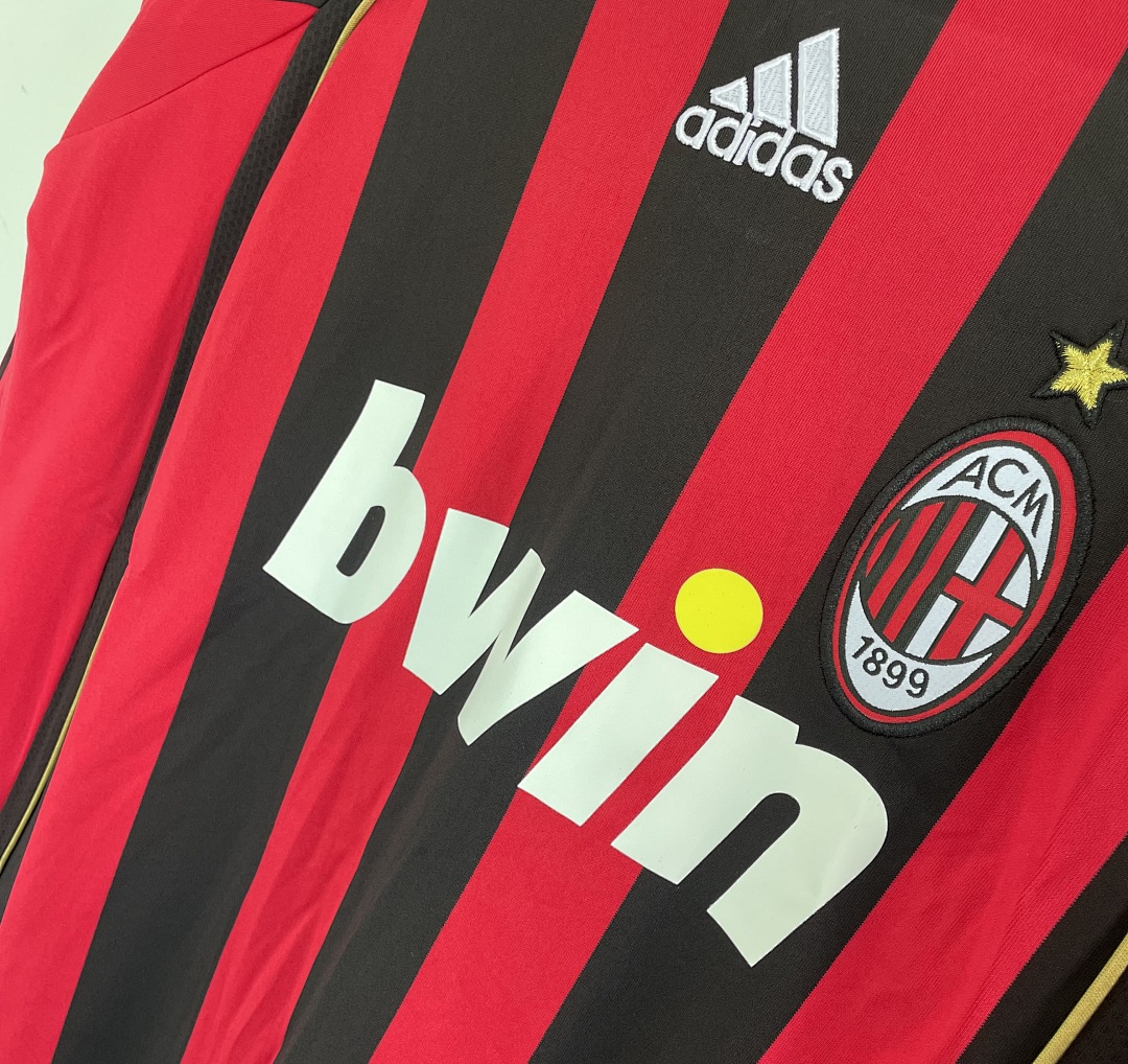 2006-07 AC Milan Local Manga Larga - Imagen 4