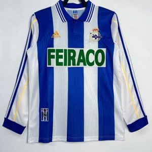 1999-00 Deportivo La Coruña Local Manga Larga