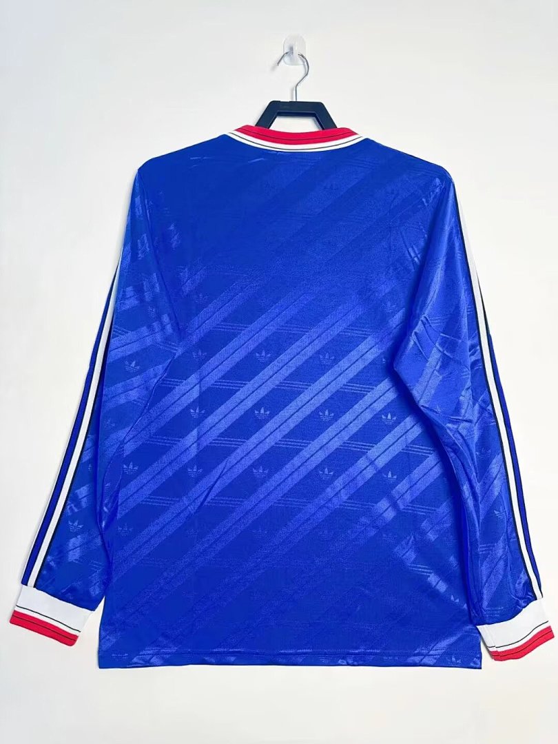 86-88 Manchester United 2ª Equipación Visitante Manga Larga - Imagen 8