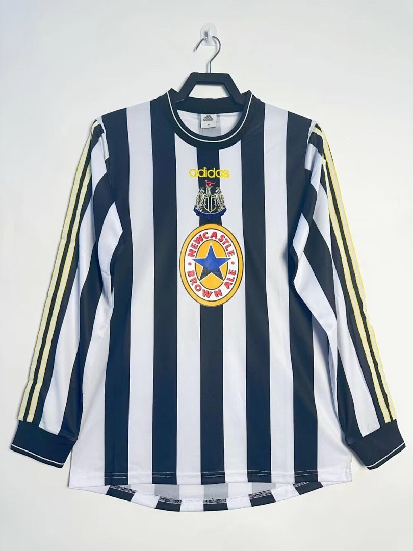 1997-99 Newcastle Local Manga Larga - Imagen 3
