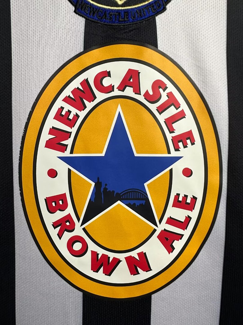 1997-99 Newcastle Local Manga Larga - Imagen 5