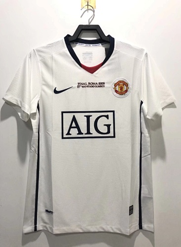 08/09 Manchester United Champions S-XXL Visitante