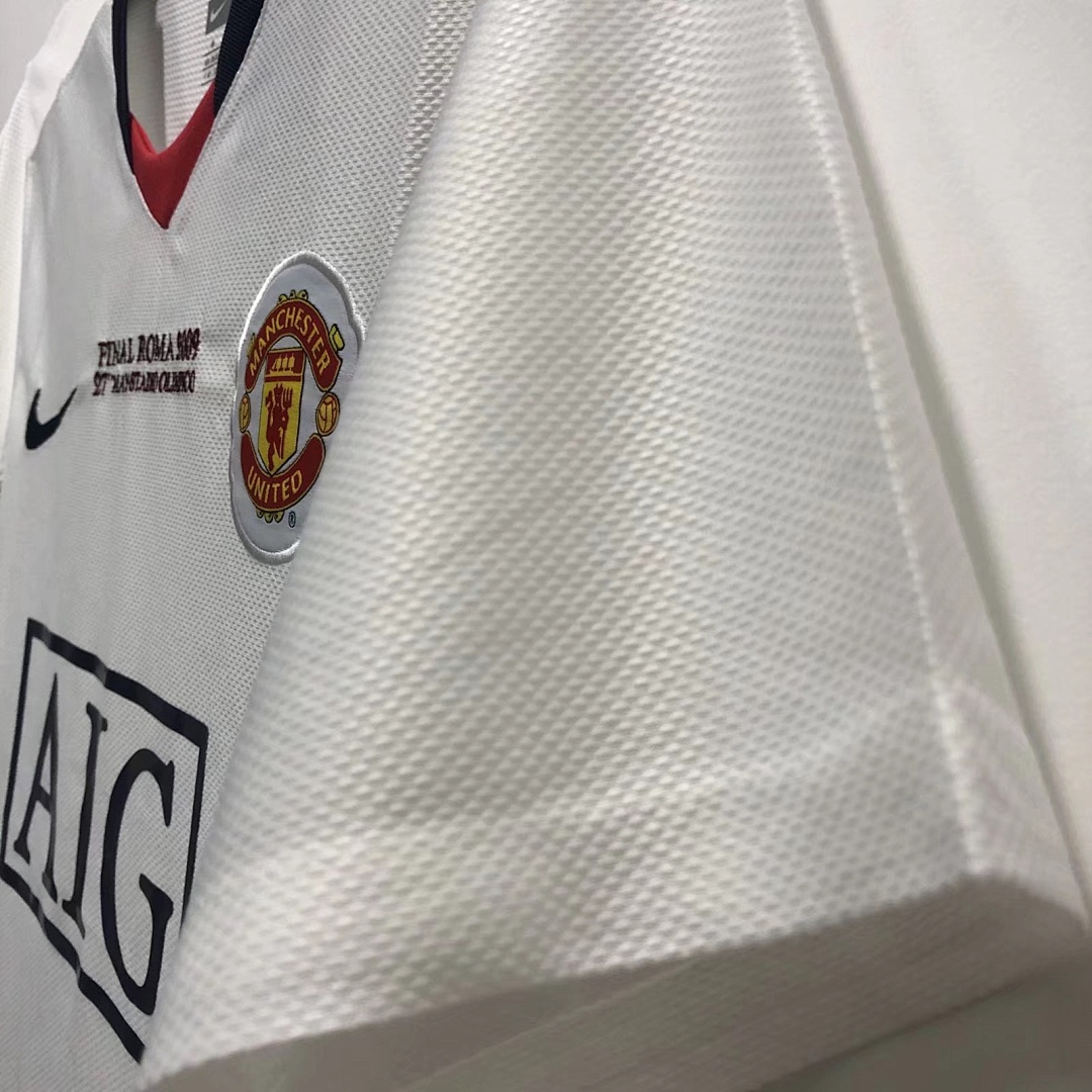 08/09 Manchester United Champions S-XXL Visitante - Imagen 3