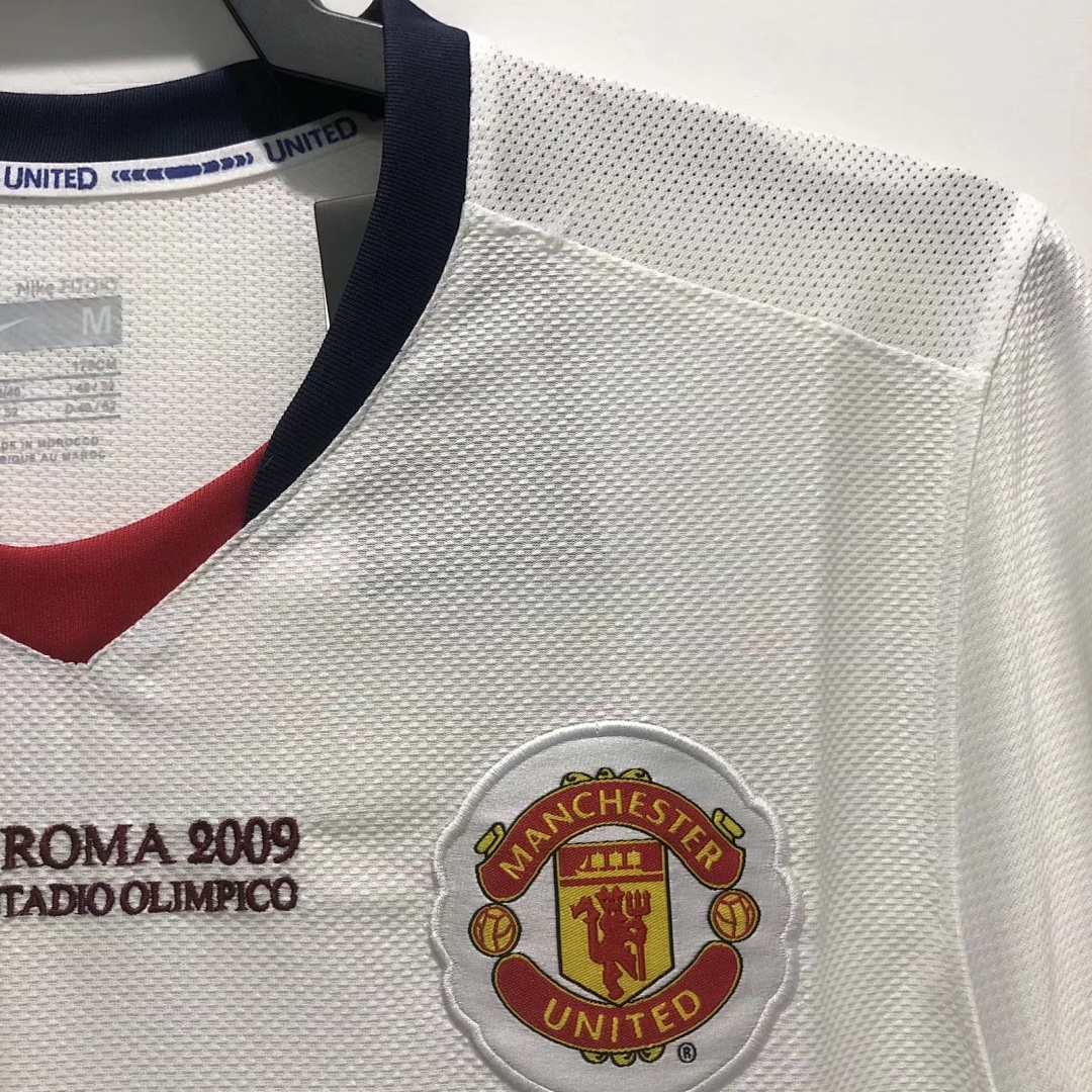 08/09 Manchester United Champions S-XXL Visitante - Imagen 10
