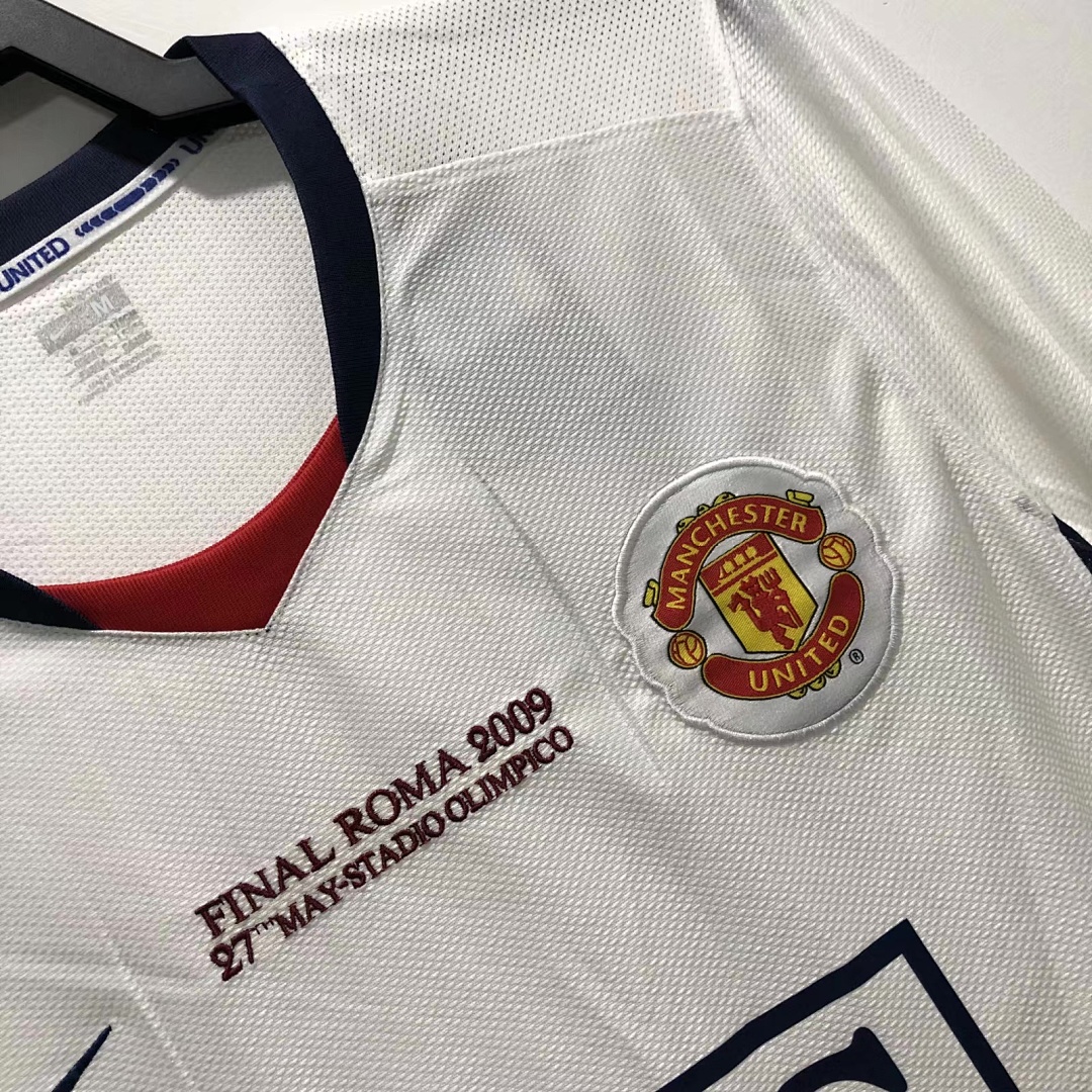 08/09 Manchester United Champions S-XXL Visitante - Imagen 9