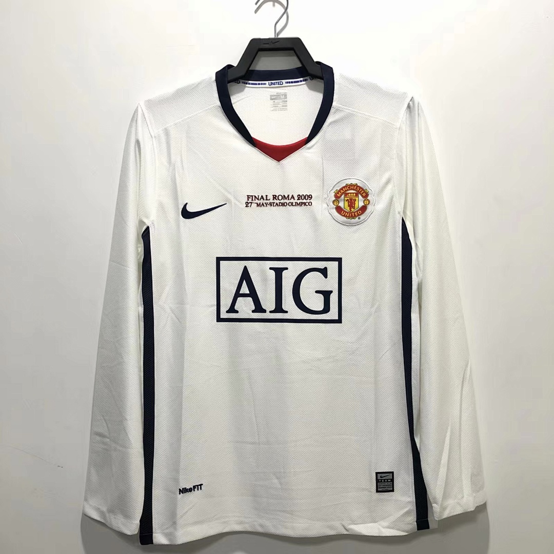 08/09 Manchester United Champions S-XXL Visitante - Imagen 12